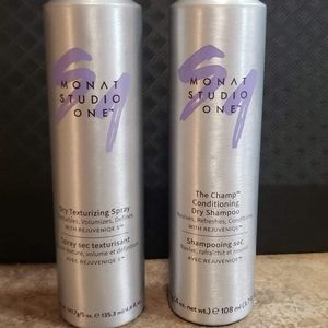 Monat dry shampoo and texturing spray duo